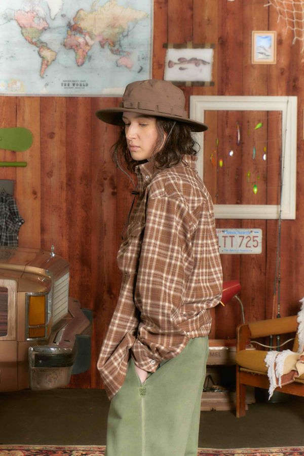 Рубашка Human Flannel Brown - фото 3