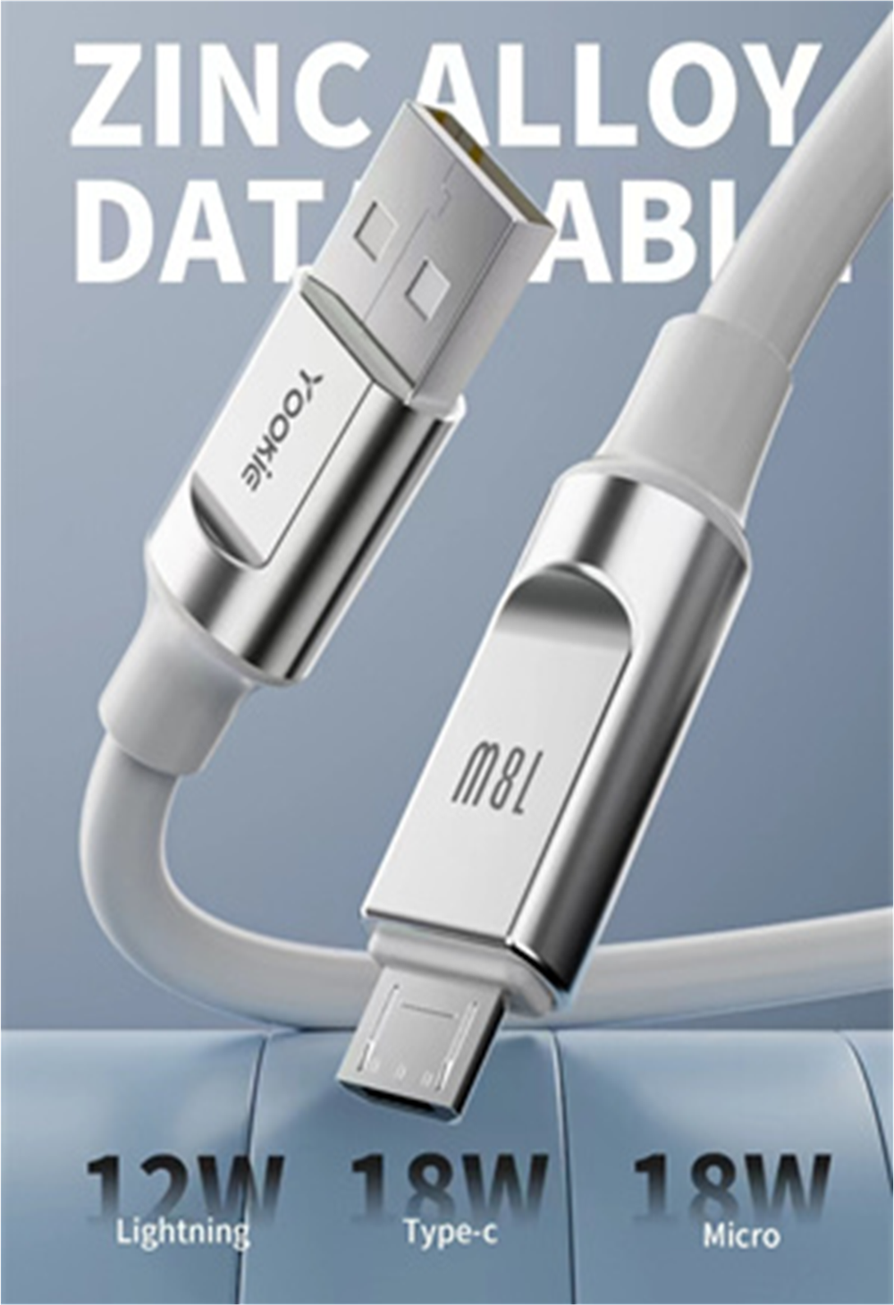 Кабель Yookie CB63 USB - Type C