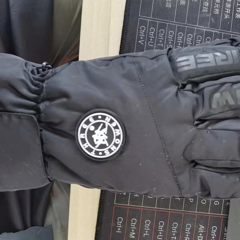 Перчатки для зимних видов спорта TS-1023, черный (размер M)