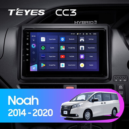 Teyes CC3 9" для Toyota Noah 2014-2020