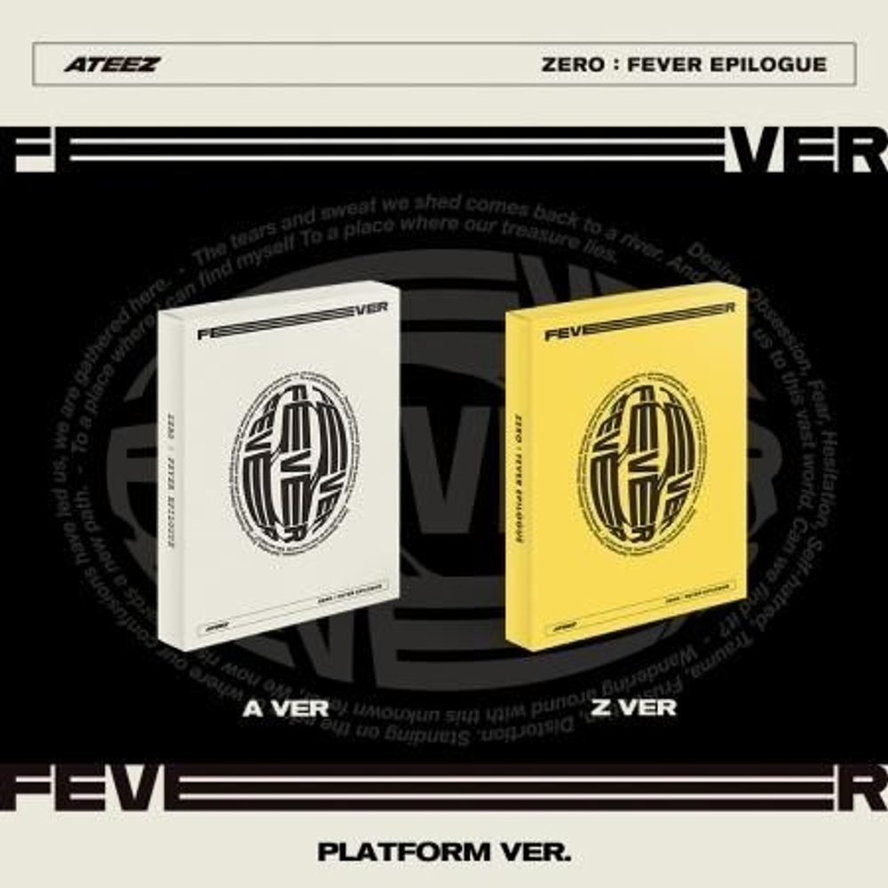 Альбом ATEEZ - ZERO : FEVER EPILOGUE PLATFORM 2 Version SET