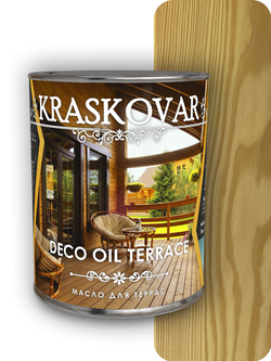 Масло для террас Kraskovar Deco Oil Terrace бесцветный