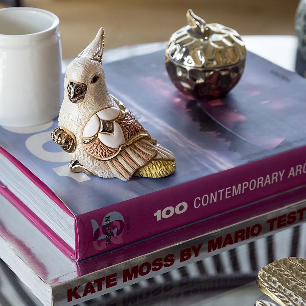 De Rosa Rinconada Статуэтка керамическая Какаду