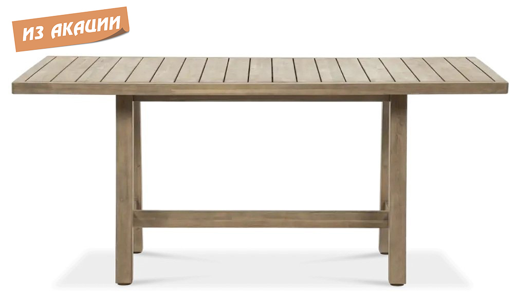 Стол деревянный обеденный Tagliamento Ravona 1700, натуральный