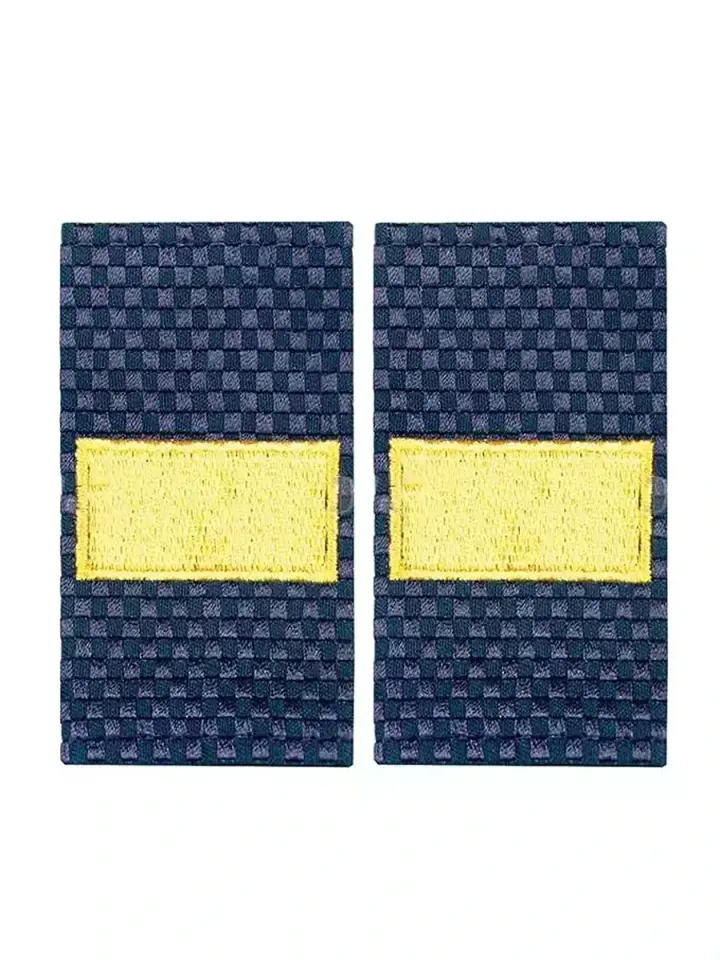 Фальшпогоны Полиция нового образца жаккардового плетения ст.сержант