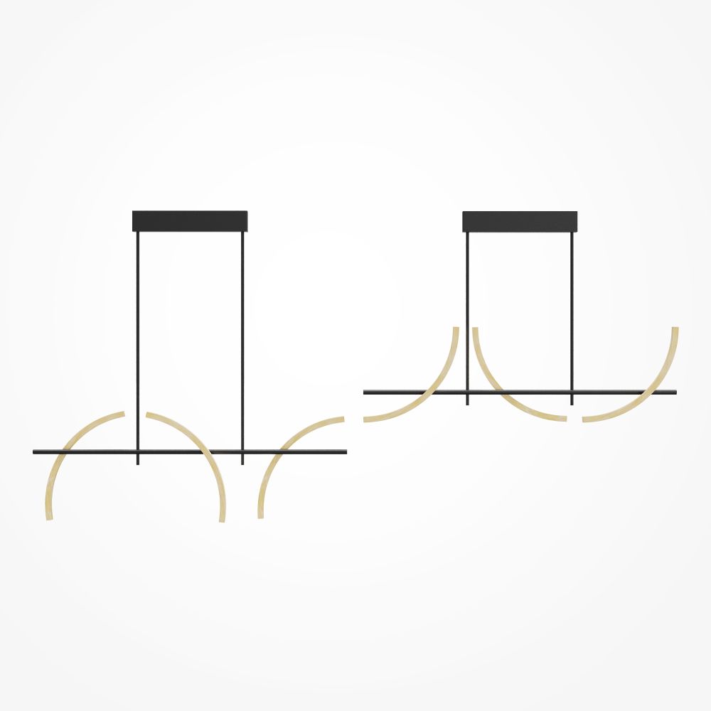 Светильник подвесной Maytoni Wabi MOD428PL-L20BK