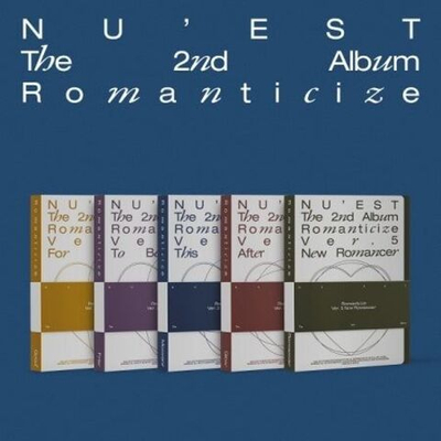 Альбом Nu'est - Romanticize 2nd Album 5 Version SET