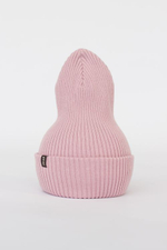 Шапка вязаная весенняя/осенняя МУЛА (Пудра)