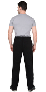 Брюки флисовые "СИРИУС-Актив" черные