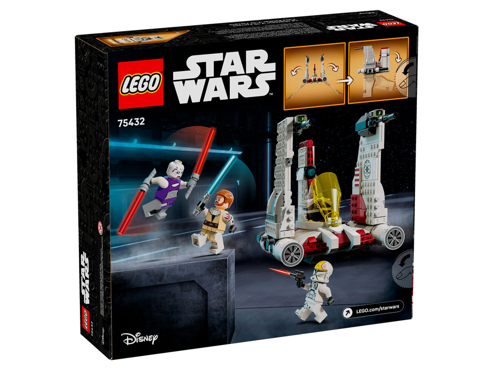 LEGO Star Wars 75432 V-19 Torrent Starfighter — легендарный истребитель из Clone Wars