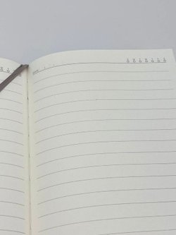 Блокнот А5 конвертом 96 л  в линейку песочно-желтый (30579-3)