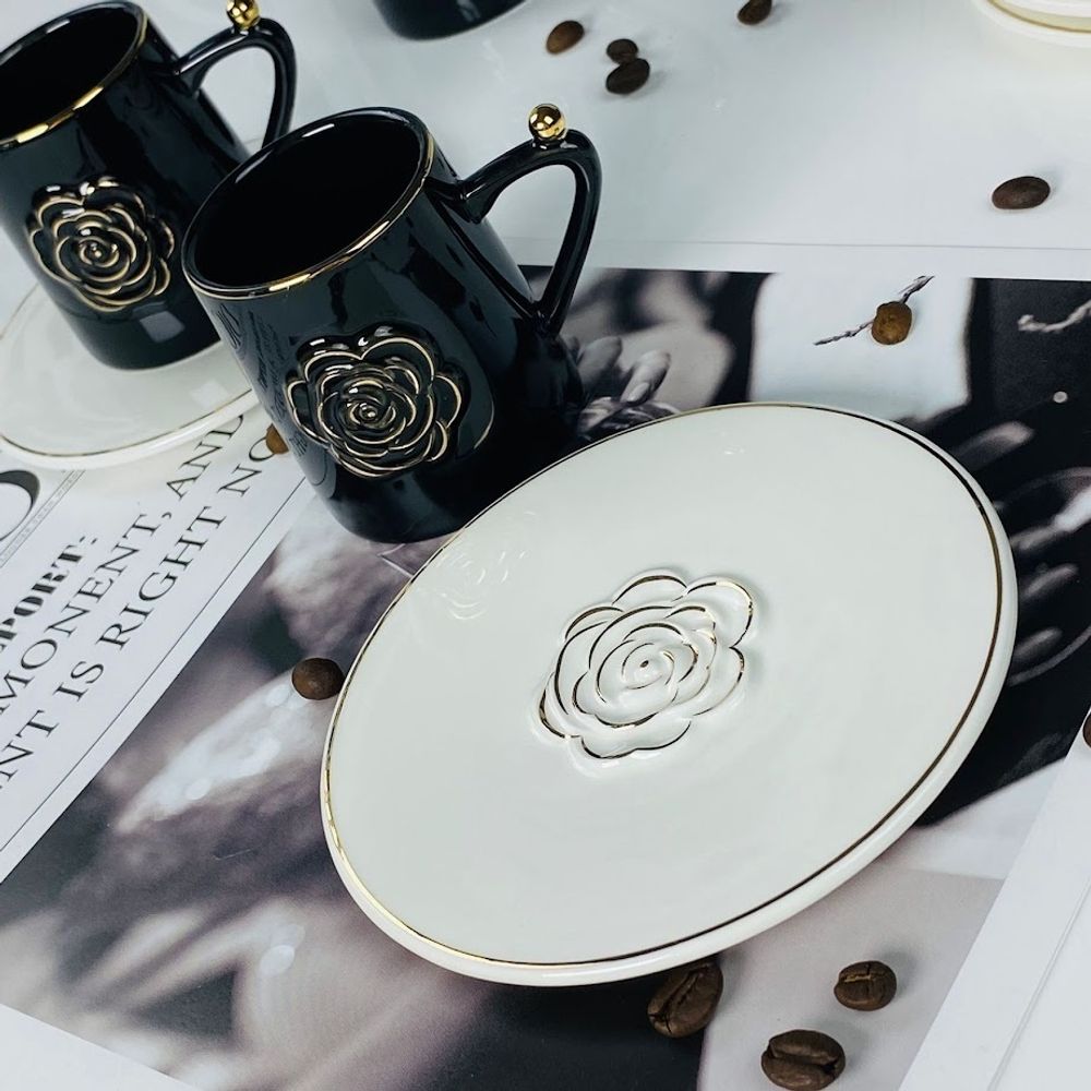 Lenardi 133-456 Кофейный набор 12пр. 95мл в под.уп.(х12)Фарфор