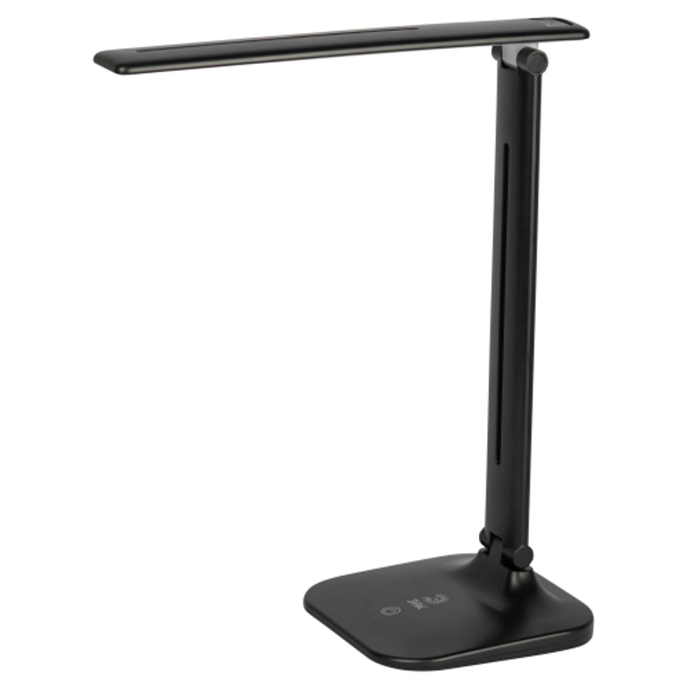 Настольный светильник ЭРА NLED-510-8W-BK светодиодный аккумуляторный черный | Светодиодные настольные лампы