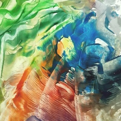 Разноцветная лава