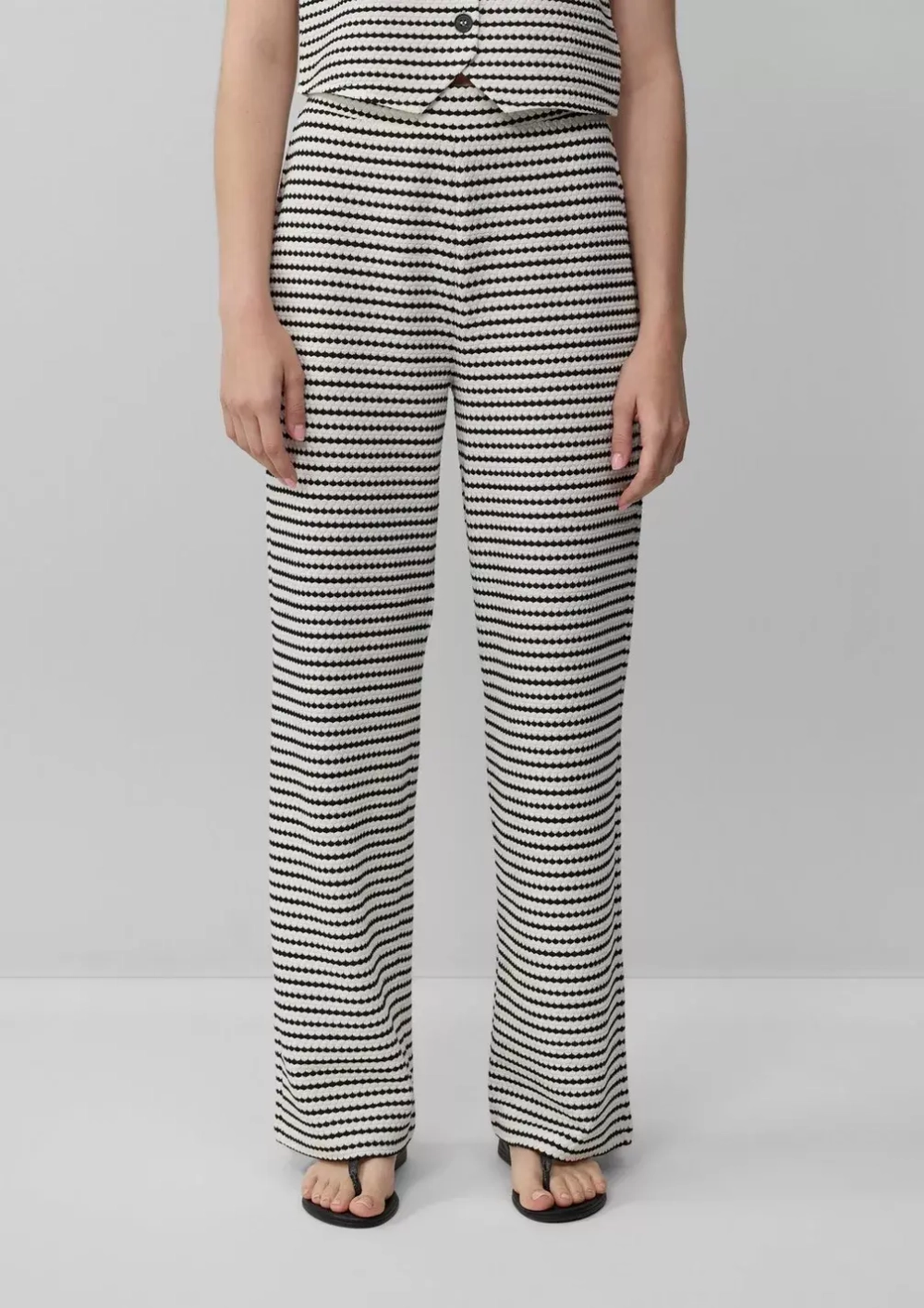 Текстурированные брюки Wide-Leg -Relaxed Fit s.Oliver