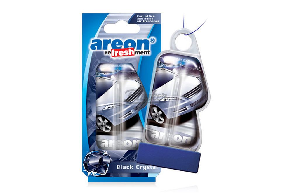 Ароматизатор для автомобиля AREON (Гелевый) &quot;REFRESHMENT LIQUID&quot; Black Crystal