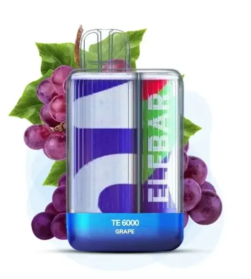Elf Bar TE6000 - Grape Ice (5% nic)
