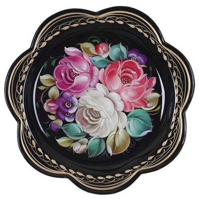 Zhostovo metal tray A1D070425323