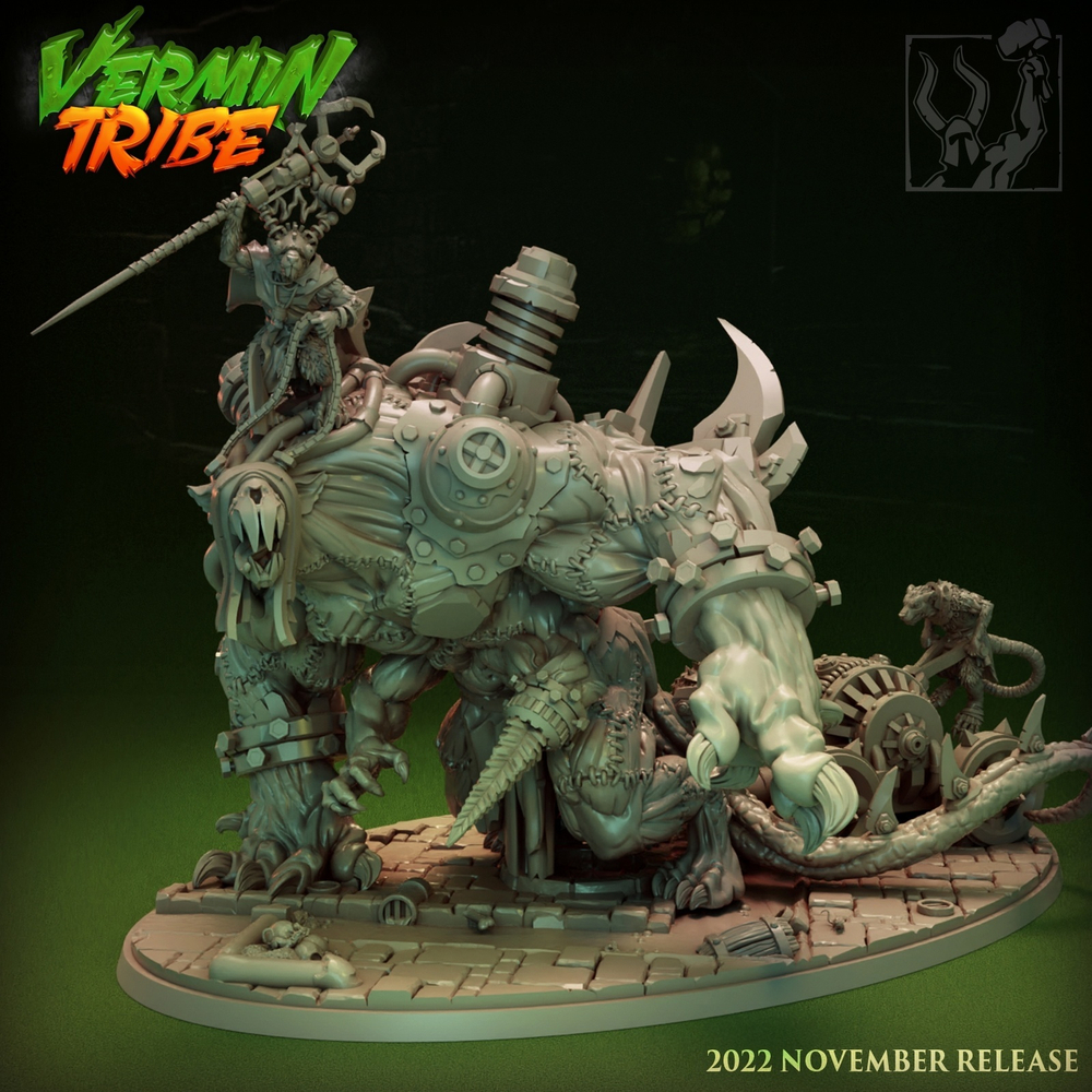 Skaven Gray Seer on Beast
