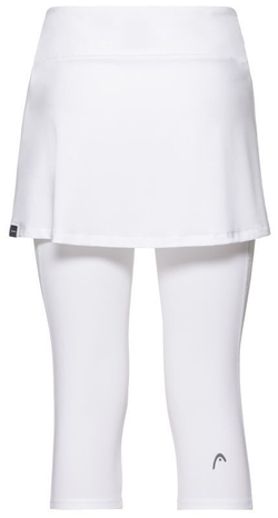 Теннисная юбка Head Club 3/4 Tights Skort - white