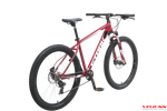 Велосипед 27,5" Stark'23 Hunter 27.2+ HD красно-коричневый/никель