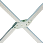 Стол складной алюминий, прямоугольный, 110х70х70 см, YTFT009