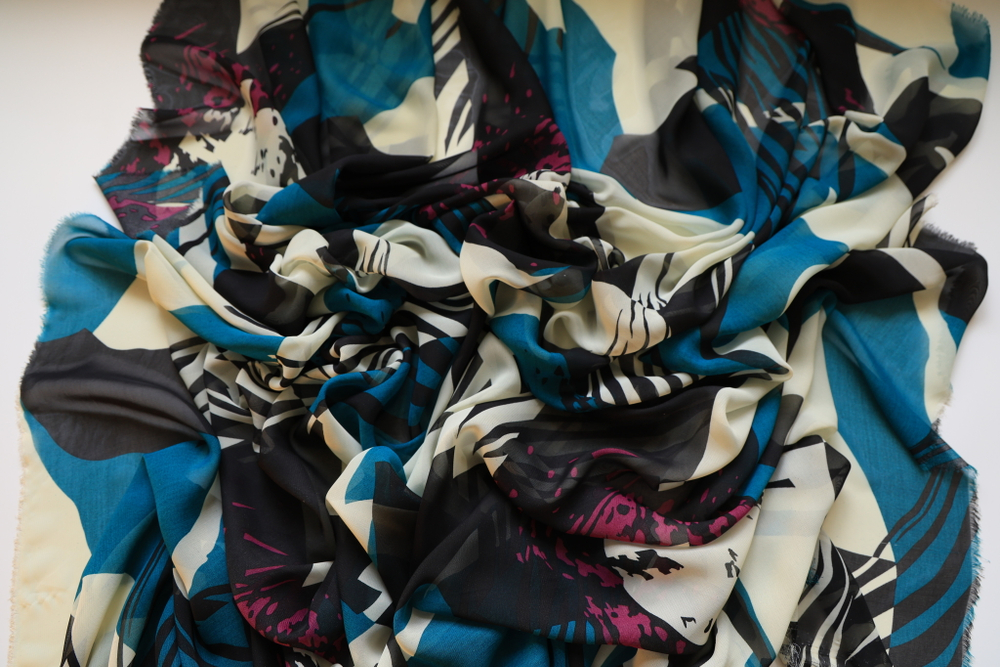 Шифон набивной