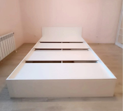 Кровать 1,6 м "Симпл" КР-17 Белая