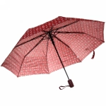 Зонт женский полуавтомат «Классический» d-100см, микс 6 цветов, длина в слож. виде 30см