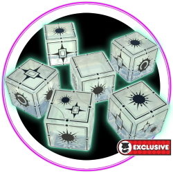 Last Light Deluxe Base Game + Infinity Expansion + Nebula Dice + Lunar Glow Dice + Extra Dice Set