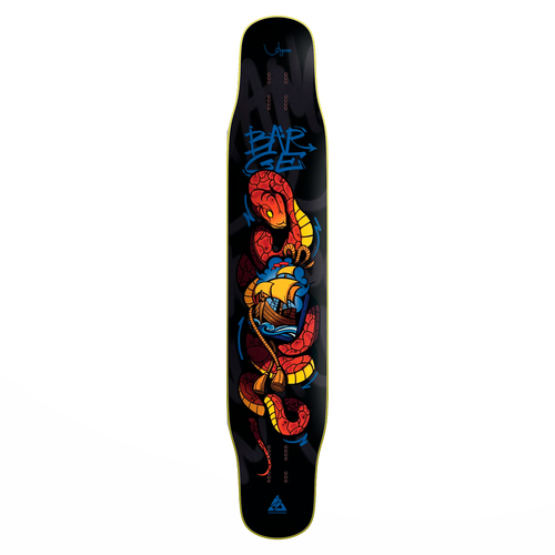 Дека Лонгборд Pepper Boards Barge 50" Japan Black