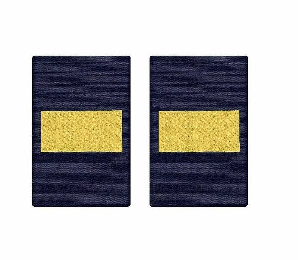 Фальшпогоны МЧС с вышитыми желтыми лычками ст. сержант