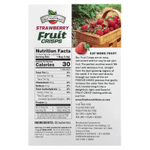 Brothers-All-Natural, Fruit Crisps, клубника, 12 пакетиков на одну порцию, 7,5 г (0,26 унции)