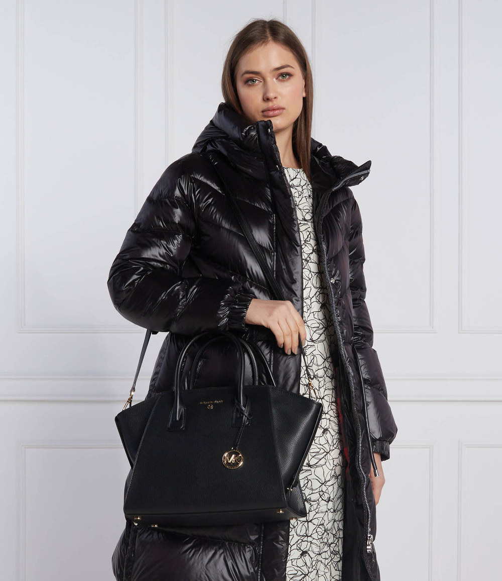 кожаная сумка-трапеция avril Michael Kors - черный(30F2G4VS3L)