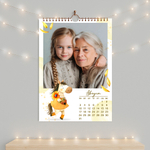 PSD-Шаблон перекидного календаря "Лошадки"