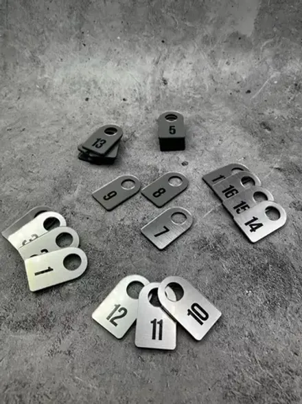 Номерки для гардероба, НА ЗАКАЗ