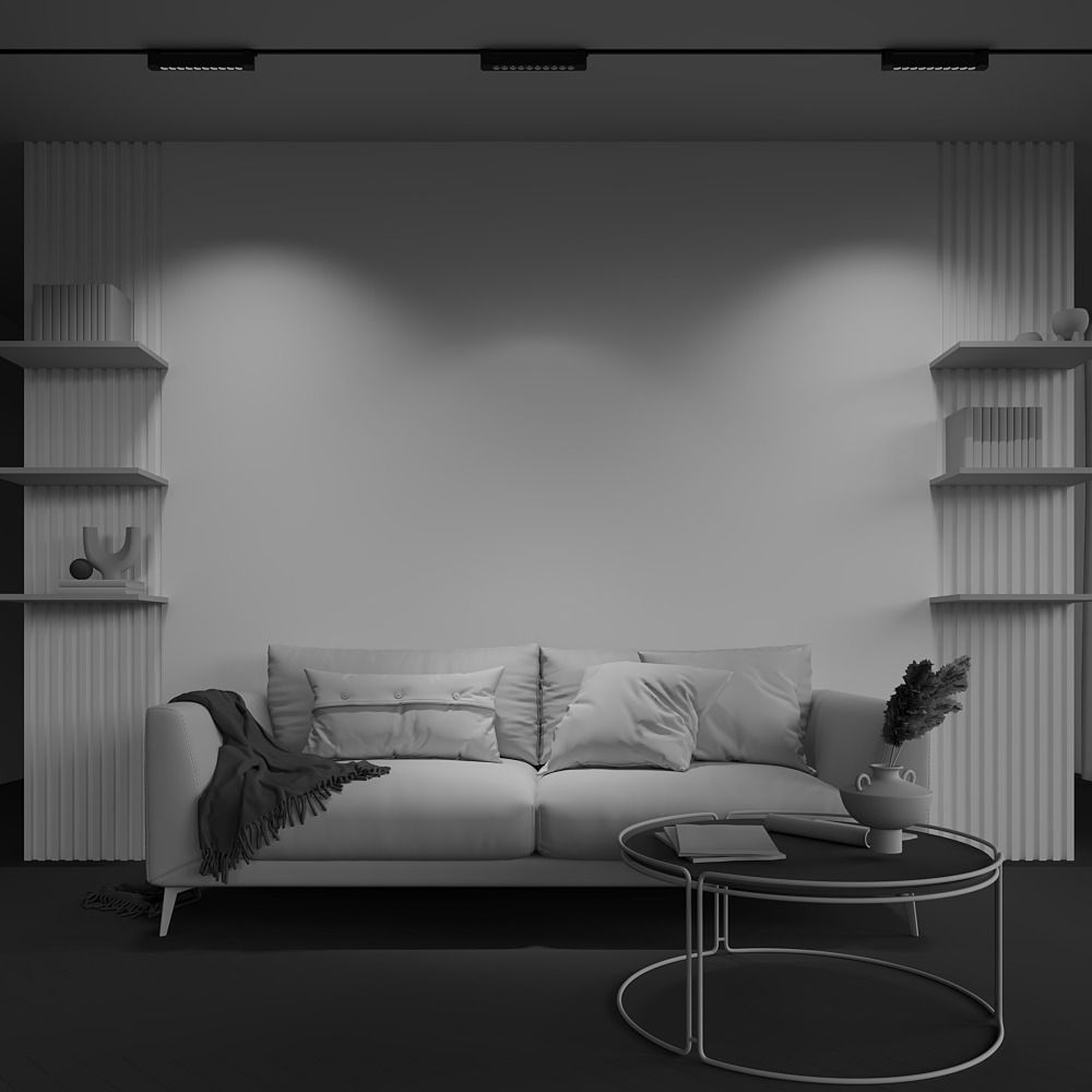 Трековый однофазный светодиодный светильник Maytoni Unity TR010-1-10W3K-M-B