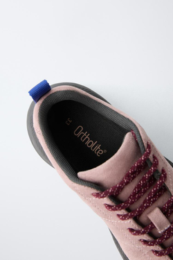 ZARA ТЕХНИЧЕСКИЕ СПОРТИВНЫЕ КРОССОВКИ, РОЗОВЫЙ