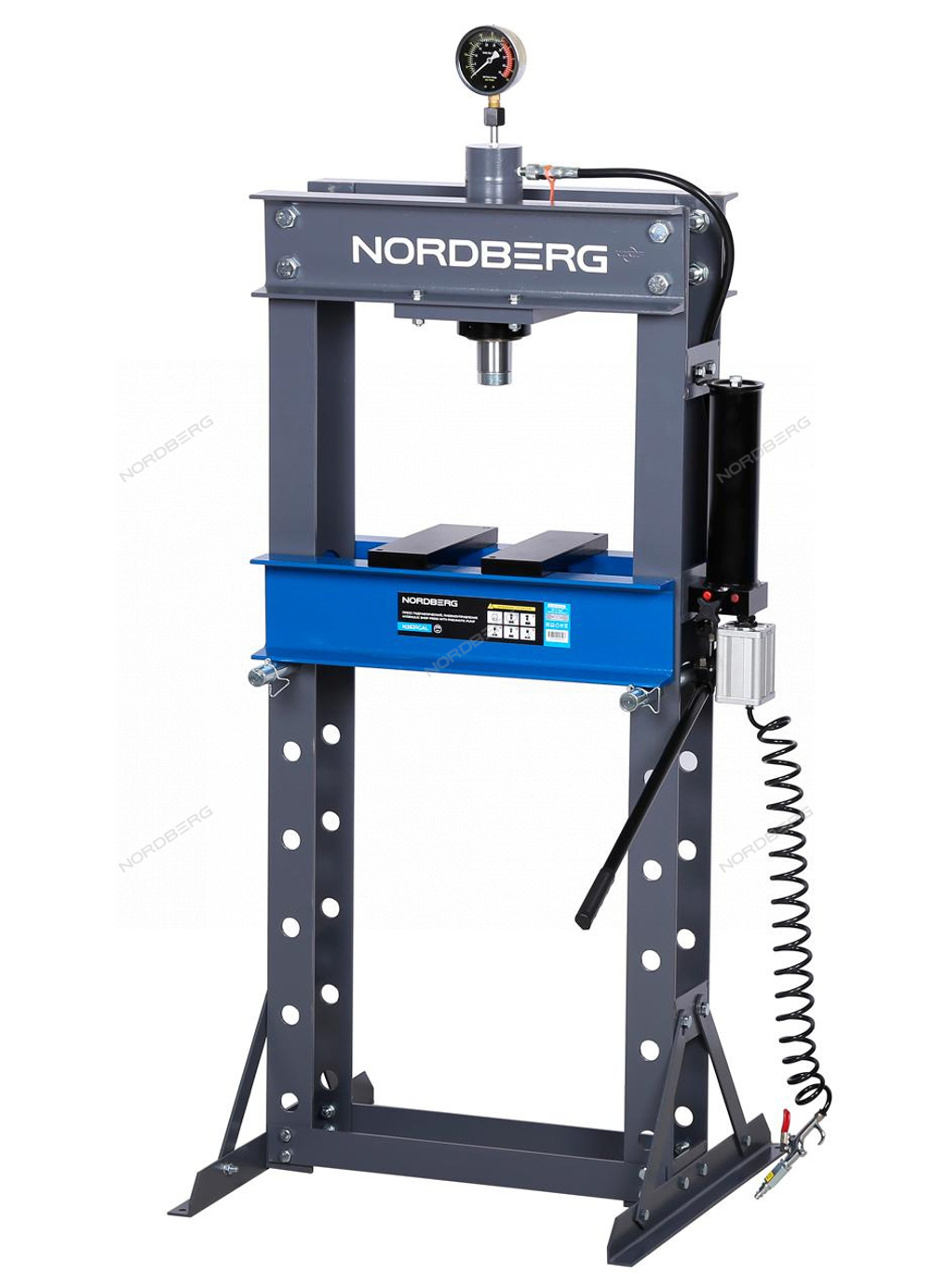Гидравлический пресс, 30 т, пневмопривод NORDBERG N3631GAL