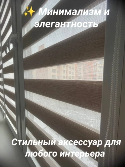 Рулонные шторы День-Ночь 52х140 см