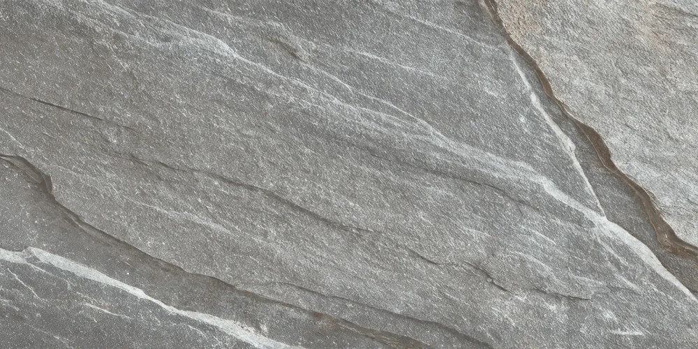 Керамогранит Alma Ceramica GFA3060LEG74R Legend 30x60 серый / бежевый глазурованный матовый / противоскользящий / рельефный под камень