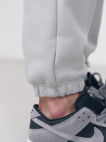 Брюки мусжкие с начесом "jogger fleece" (бетон)