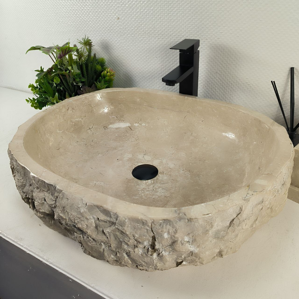 Раковина из мрамора Erozy Cream EM-65030 63*50*16 0878