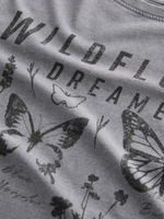 Футболка для девочки Next E45-294, Серый