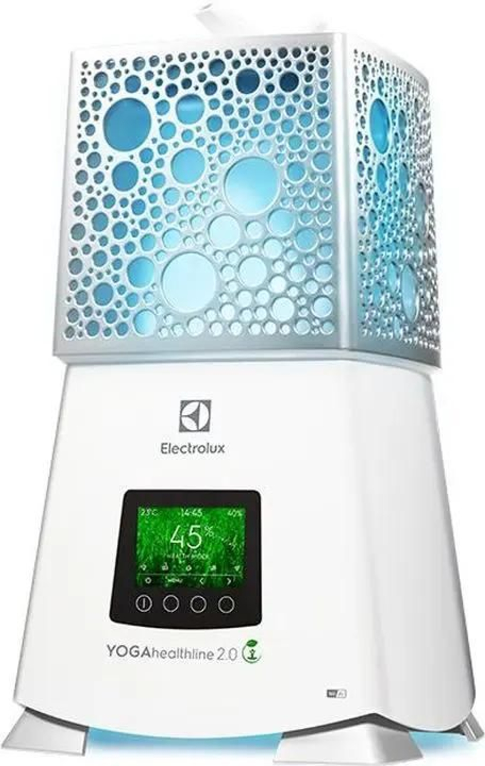 Увлажнитель воздуха ультразвуковой Electrolux EHU-3915D,  9.4л,  белый/серебристый