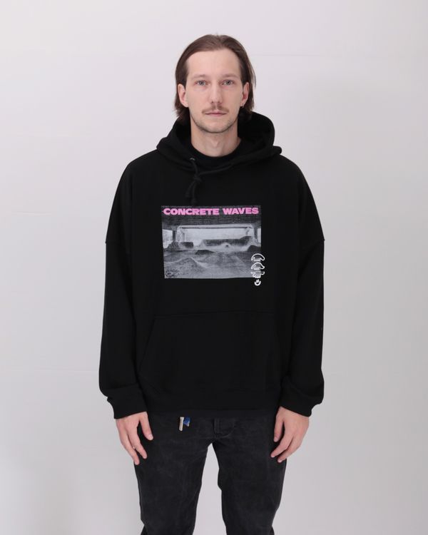 Худи Black Waves Черный - фото 1