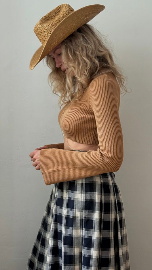 Трикотажный топ с расклешенным рукавом / Bohemian Lovers