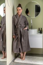 Халат женский Комфорт-3 Виотекс СЕРЫЙ