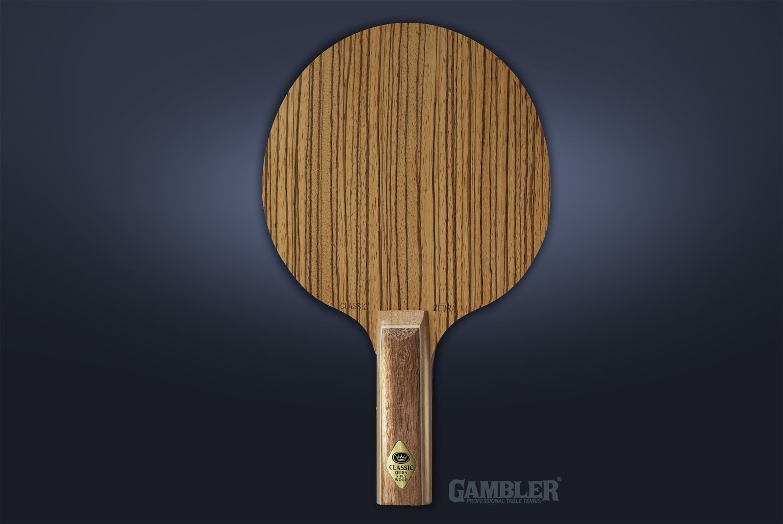 Основание GAMBLER ZEBRAWOOD CLASSIC OVERSIZE STRAIGHT фото №2