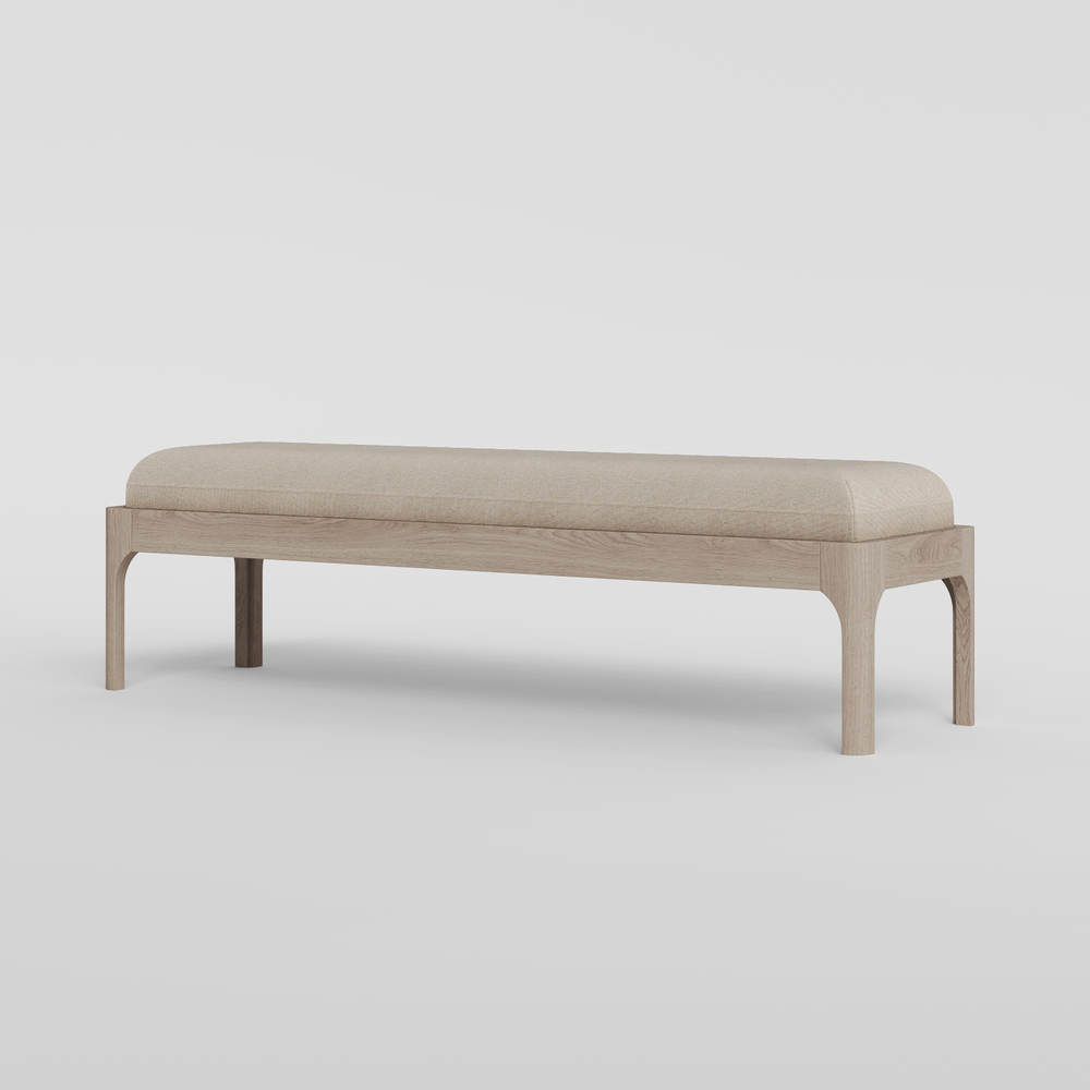 Банкетка Lugos'Art из массива дуба